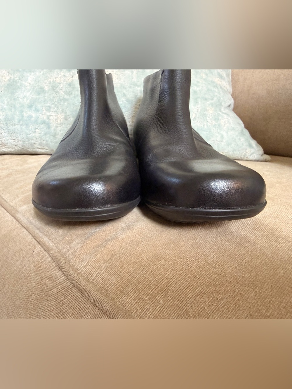 Dansko Fifi Black Leather Side-Zip Ankle Boots Booties Size 40 (US 9.5-10) - Picture 7 of 12
